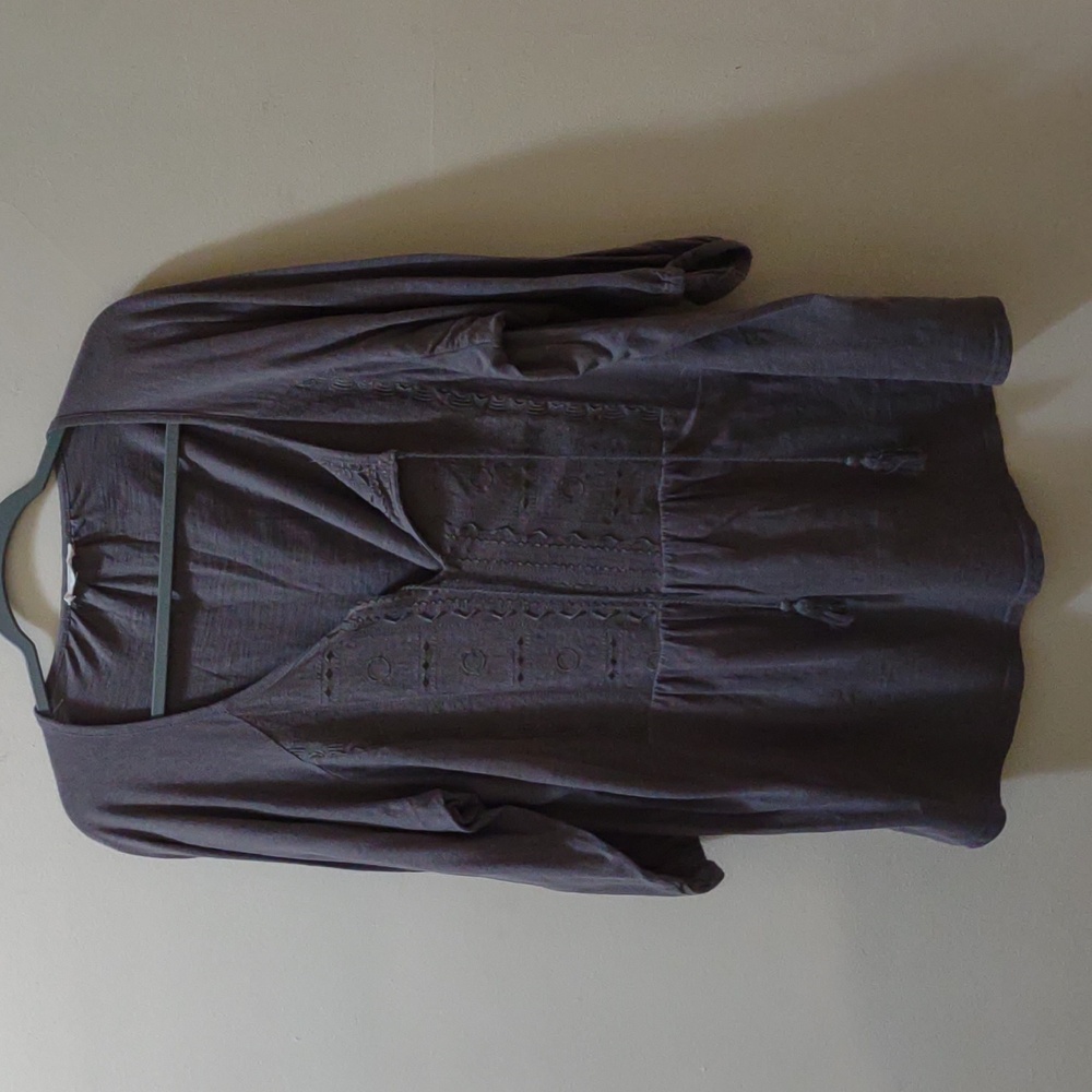 Jane + Delancey 3/4 Sleeve Peasant Top